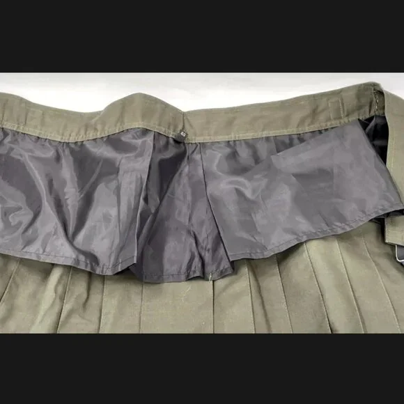 Utility Kilt Olive Drab Green Cargo Military Tactical Hiking Men Custom 36-40 XL - Picture 5 of 6